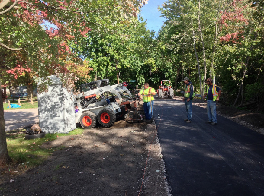 In the works for several years, the main spine of the SCTBCC was created when the Michigan Department of Transportation bought 7 miles of dormant Detroit and Mackinac Railway line. | Photo courtesy Heidi Bulger