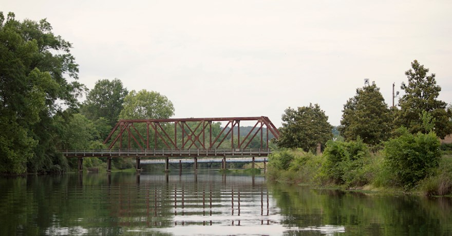 View from the Augusta Canal | Photo courtesy Augusta Convention and Visitors Bureau