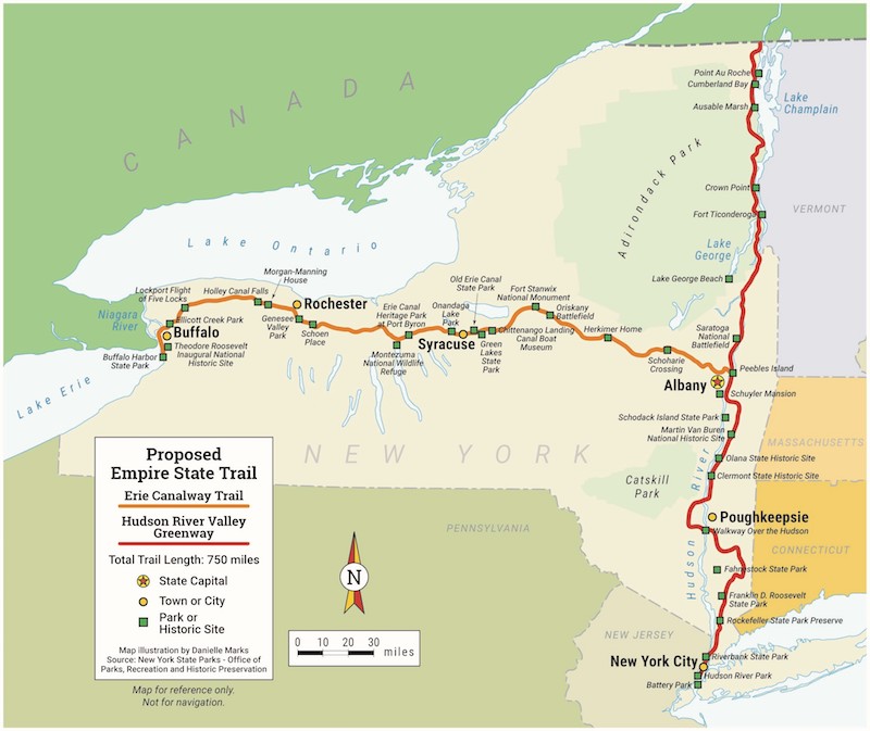 2020 Vision: New York's “Empire State Trail