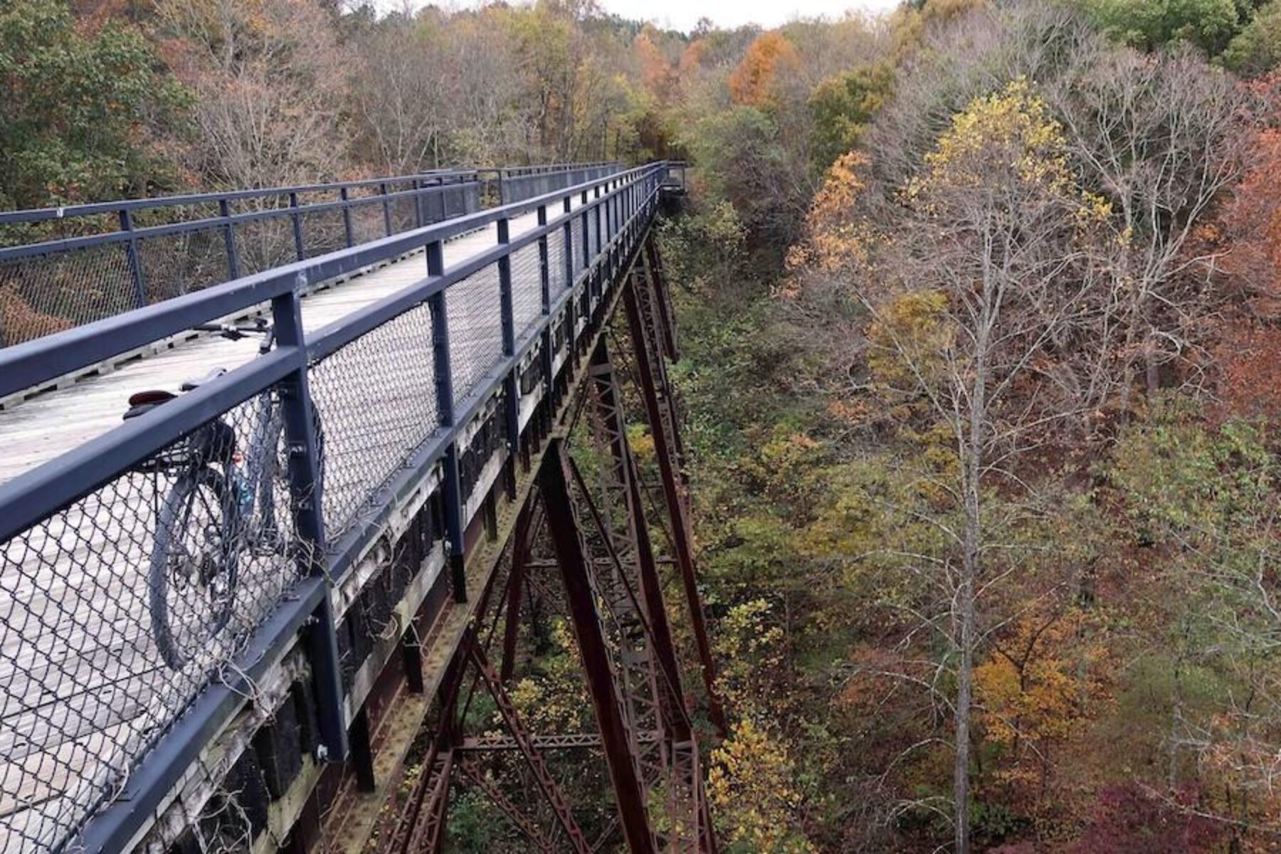 Breeden Trestle on Tunnel Hill State Trail in southern Illinois | Photo by Shawn Gossman