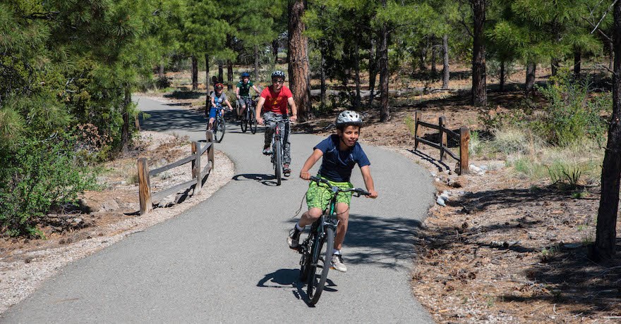 Canyon Rim Trail | Courtesy Los Alamos County Parks, Recreation, and Open Space Division