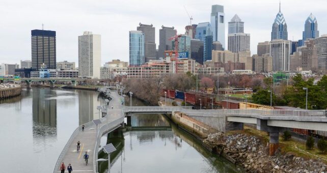 Philadelphia's Schuylkill Banks Boardwalk | Photo by Laura Pedrick/AP Images