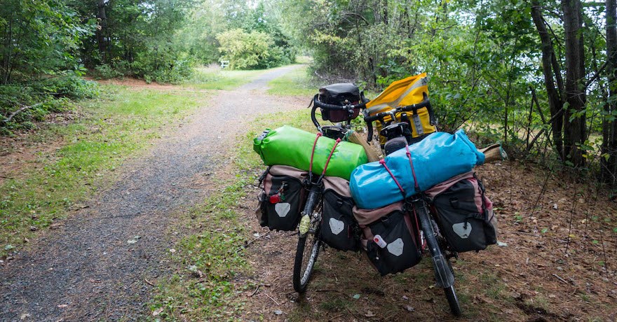 Traveling by trail | Courtesy Rachel and Patrick Hugens