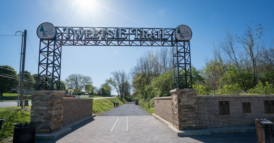 Tweetsie Trail entrance in Johnson City | Courtesy Carter County Tourism