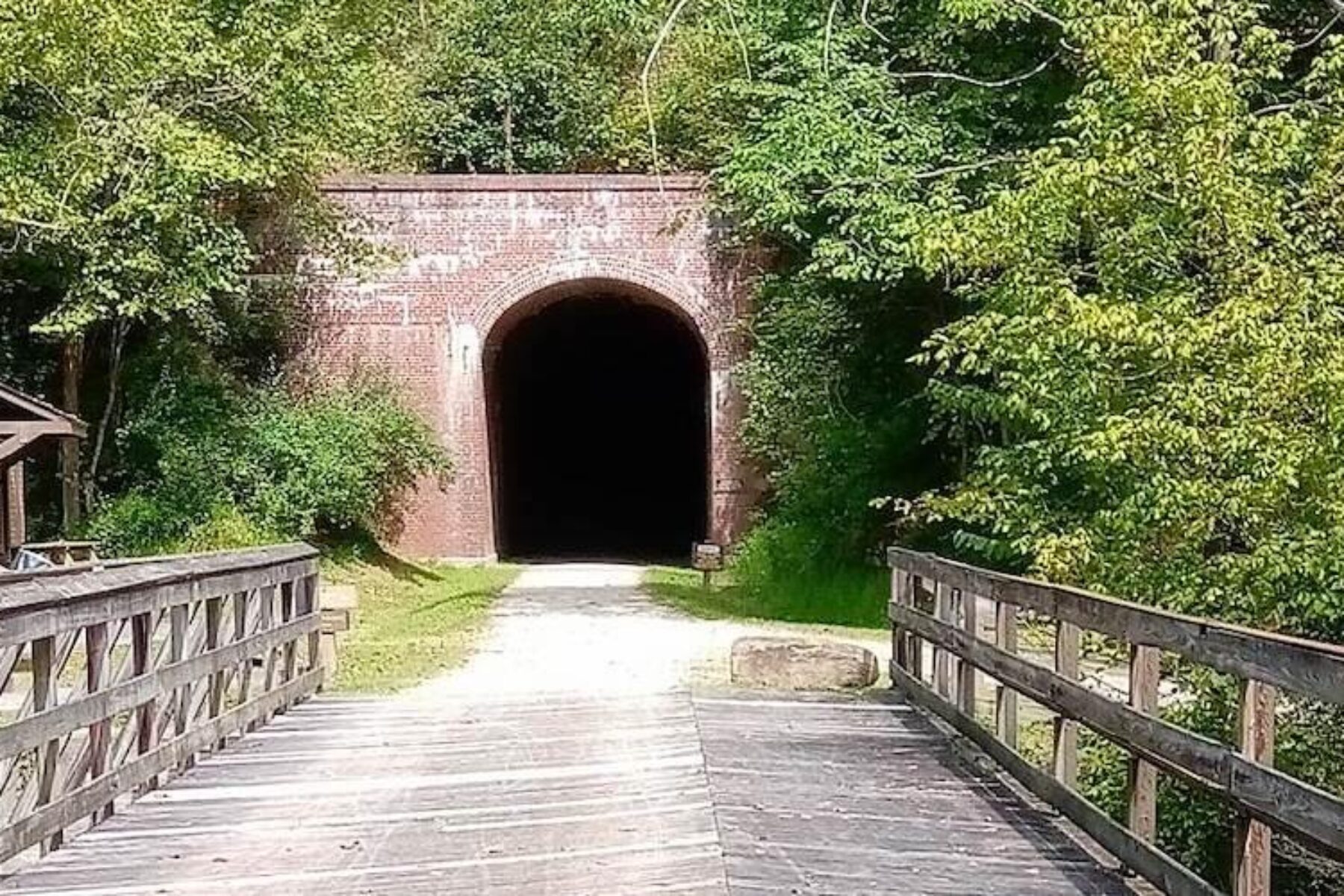 West Virginia's North Bend Rail Trail | Photo by TrailLink user gus75