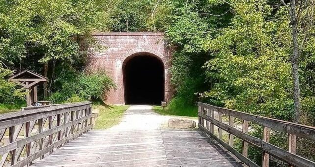 West Virginia's North Bend Rail Trail | Photo by TrailLink user gus75