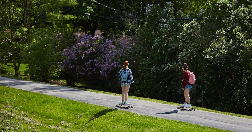 Wisconsin's Ozaukee Interurban Trail in Cedarburg | Photo courtesy Ozaukee County Planning and Parks Department