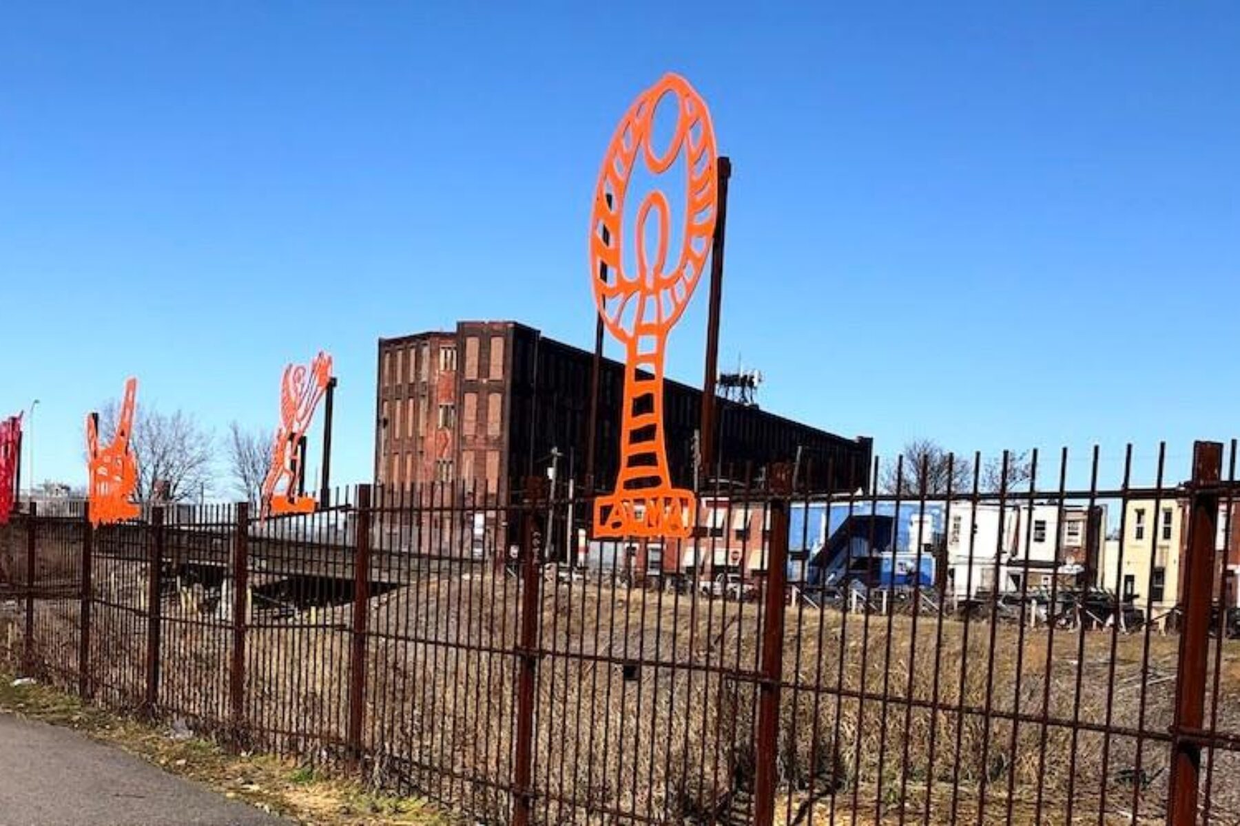 Gurney Street Trail pilot project along the planned Richmond Industrial Trail | Photo by Anya Saretzky, courtesy RTC