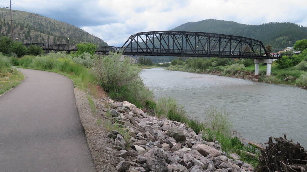 Montana&#039;s Bonner Streetcar Trail | Photo by TrailLink user acewickwire