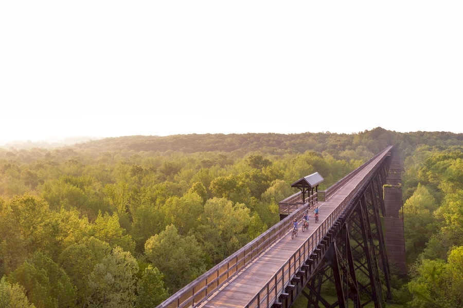 Virginia's High Bridge Trail State Park | Photo by Kyle LaFerriere, courtesy Virginia Department of Conservation and Recreation