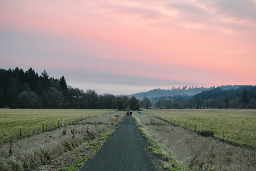 The Banks-Vernonia State Trail connects two peaceful towns in the foothills of Northwest Oregon’s Coast Range. Thirteen bridges, as well as two 700-foot-long railroad trestles, offer amazing views. Photo by Kelly R. Williams.