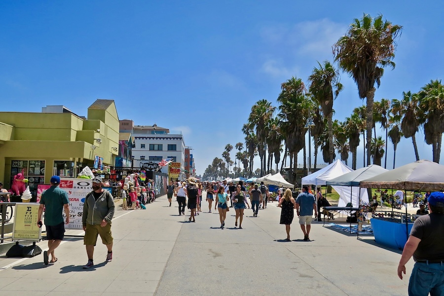 California's Venice Beach Boardwalk | Photo by Robby Virus