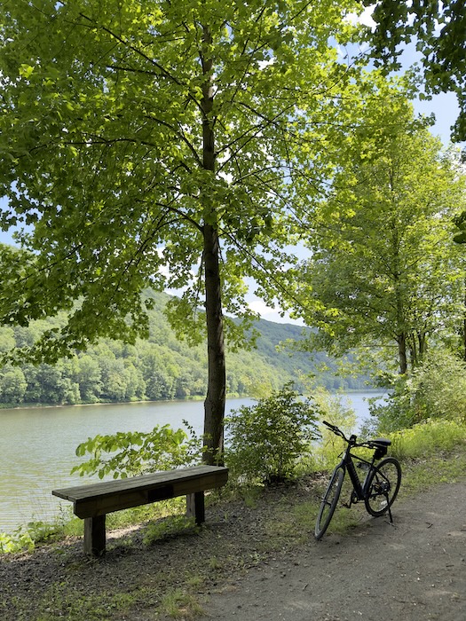 Allegheny River view between Lochs 8 and 9 along Pennsylvania's Armstrong Trails | Photo by Mindy Knappenberger