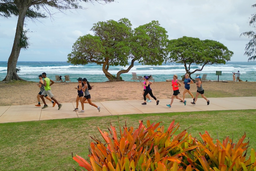 Runners on the Kauai Path | Photo courtesy Kauai Path