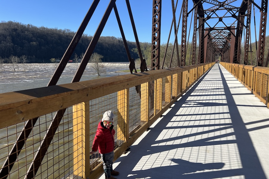 Kiski Bridge on Pennsylvania's Armstrong Trails | Photo by Chris Ziegler