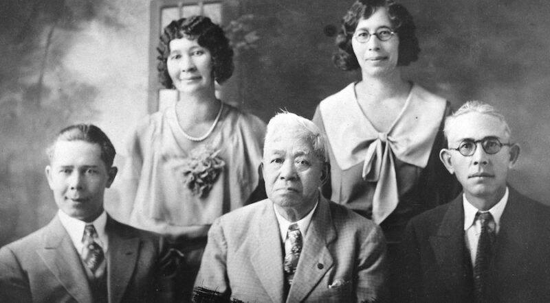 U.S. Civil War veteran Edward Day Cohota and his children | Photo courtesy Cape Ann Museum Library and Archives