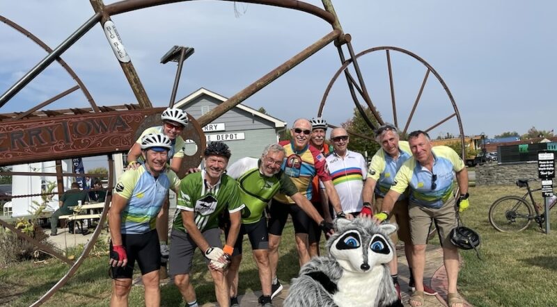 Trailbalzer ride on Iowa's Raccoon River Valley Trail | Photo by Jimmy O'Connor