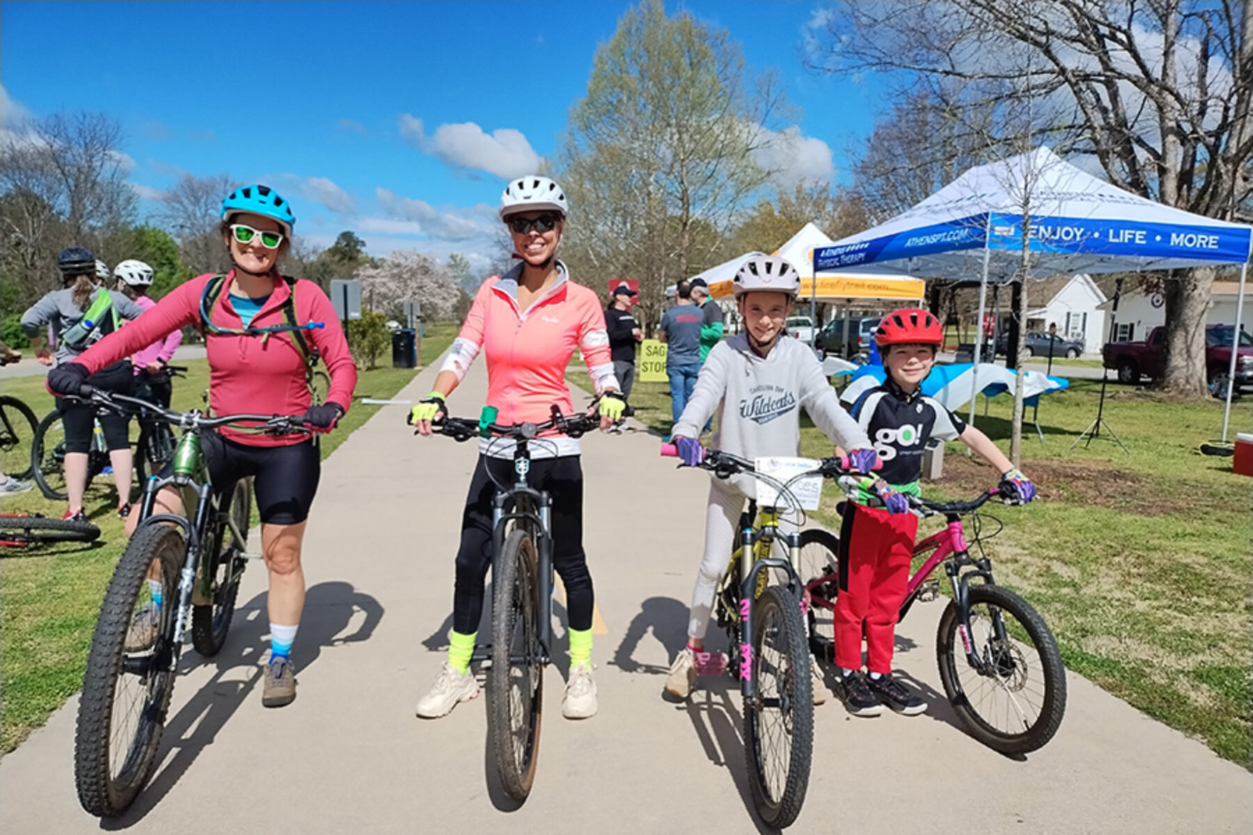 Winterville stop along the Ticket to Ride event supporting Georgia's Firefly Trail | Photo courtesy Firefly Trail, Inc.