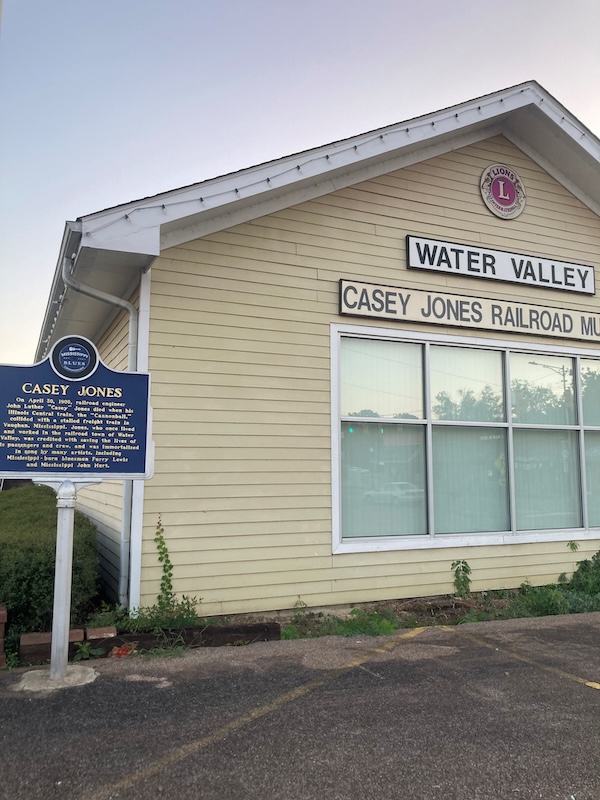 Casey Jones Railroad Museum in Water Valley, Mississippi | Photo by Katelynn Dillard