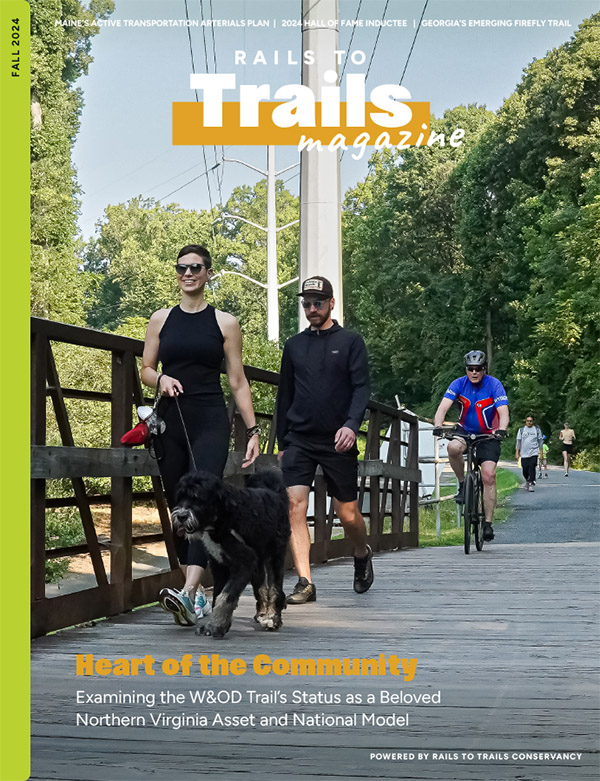 Rails to Trails Magazine Fall 2024 Issue