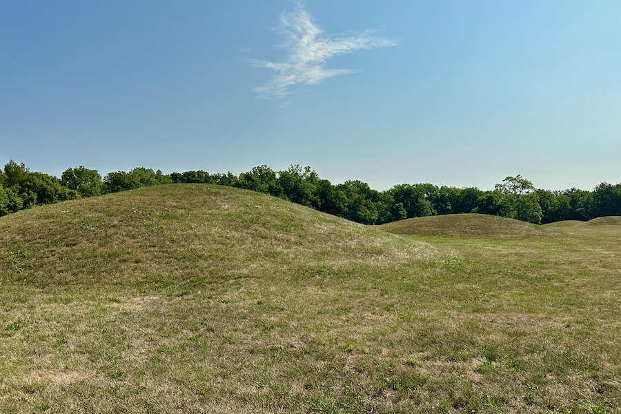 Mound City Group in Chillicothe, Ohio | Photo by Anietra Hamper