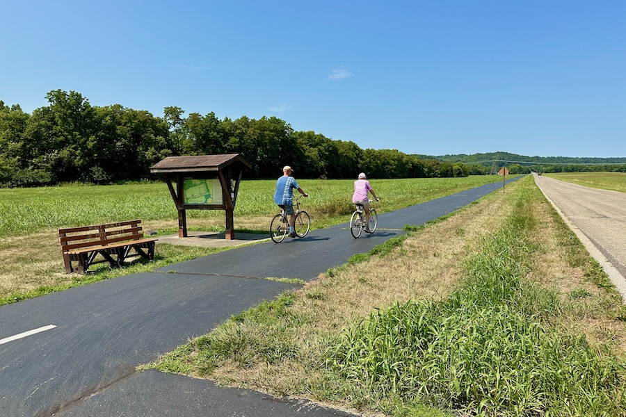 Ohio's Paint Creek Recreational Trail | Photo by Anietra Hamper