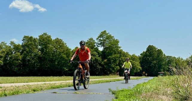 Paint Creek Recreation Trail in southern Ohio | Photo by Anietra Hamper