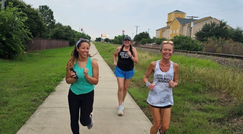 Texas' A-train Rail Trail | Photo by Grace Ward, courtesy Lake Cities Run Walk Group