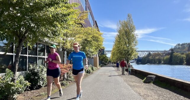 Washington's Burke-Gilman Trail's Freemont section | Photo by Cindy Barks