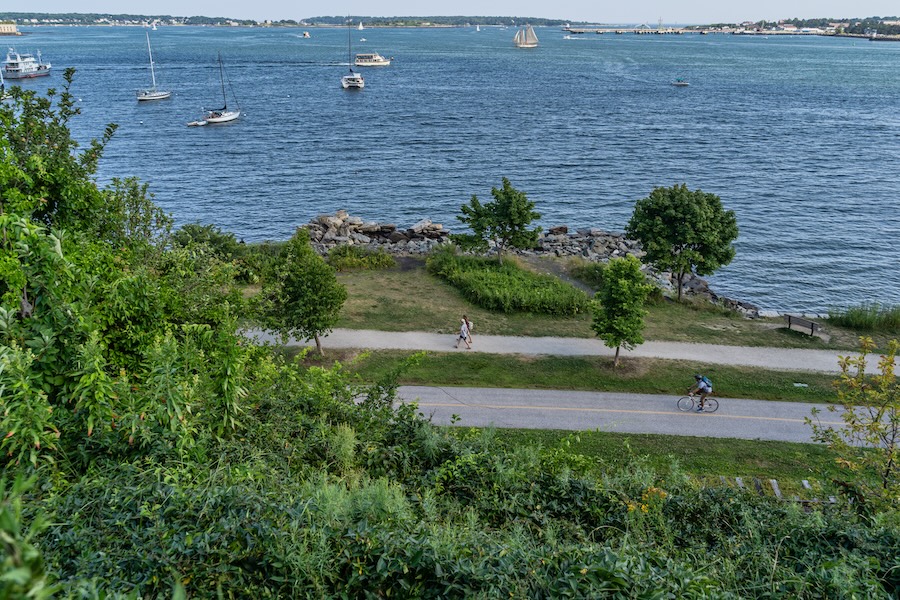 Maine's Eastern Promenade Trail | Photo courtesy Maine Trails Coalition