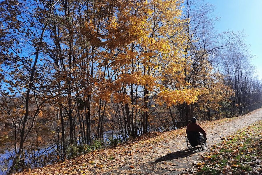 Maine's Kennebec River Rail Trail | Photo courtesy Maine Trails Coalition