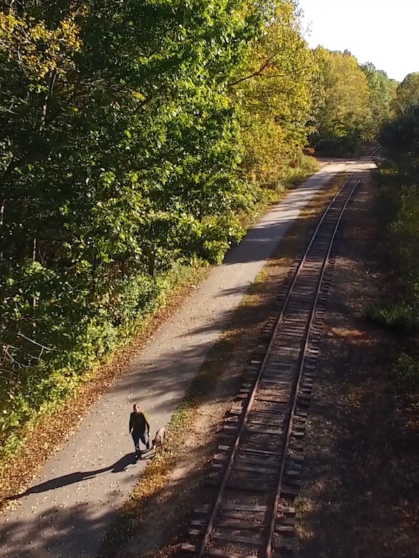 Maine's Mountain Division Trail | Photo courtesy Maine Trails Coalition