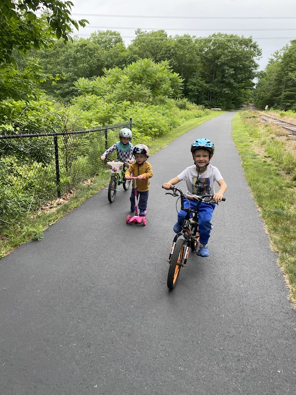 Maine's Mountain Division Trail | Photo courtesy of the Mountain Division Alliance