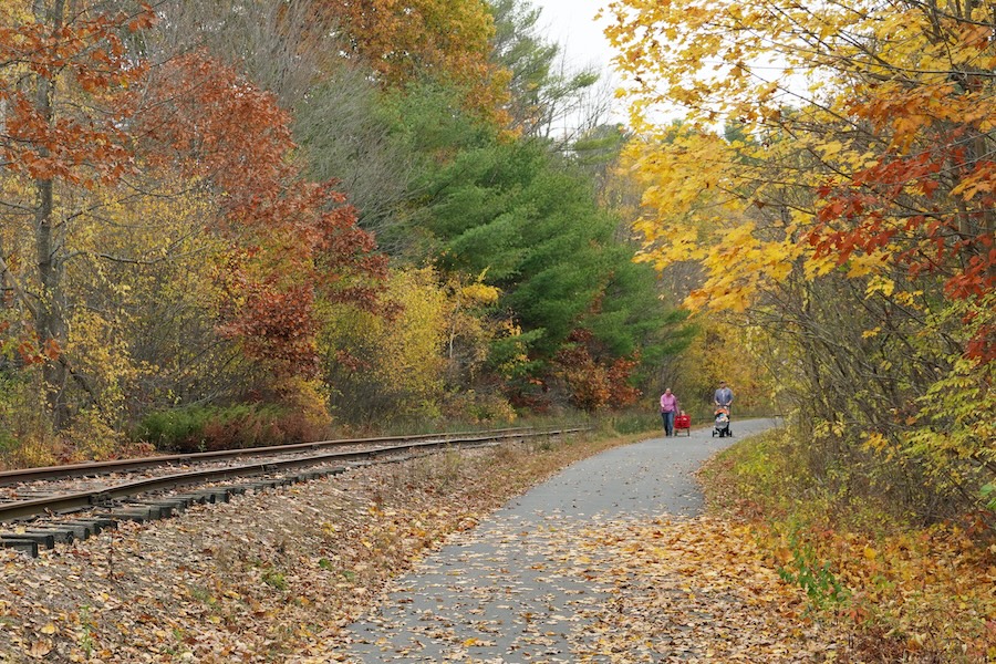 Maine's Mountain Division Trail | Photo by Brad Rounds