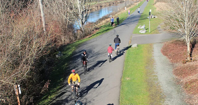 Washington State's Sammamish River Trail | Photo by Gene Bisbee