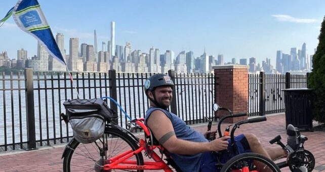 Jack Perme in Edgewater, New Jersey | Photo by Monica Perme