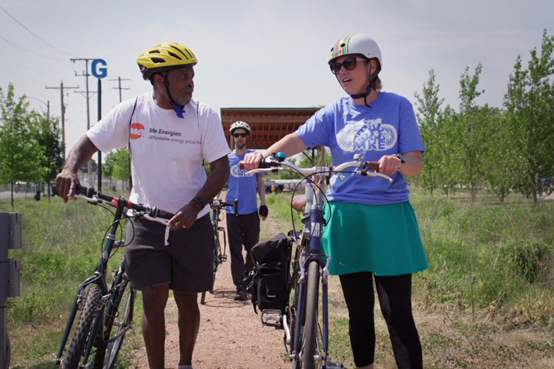 Group bike ride in Milwaukee, Wisconsin | Video still courtesy Johnson Media Consulting