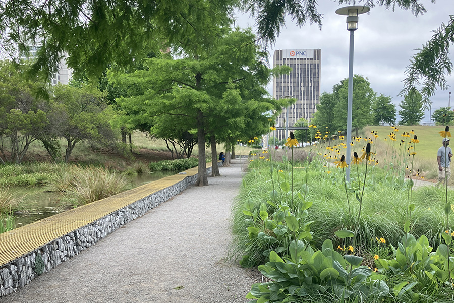 Alabama's Railroad Park Trail | Photo by Kate Foster