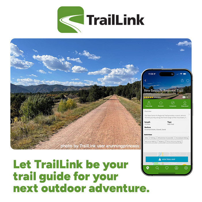 Let TrailLink be your trail guide for your next outdoor adventure.